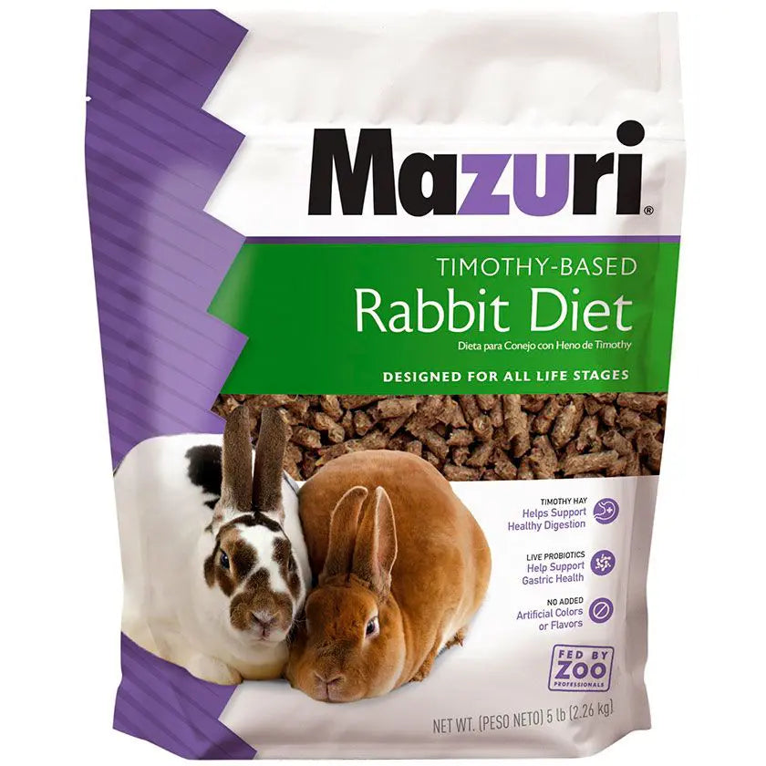 MAZURI TIMOTHY RABBIT DIET ( 2.5 KG)