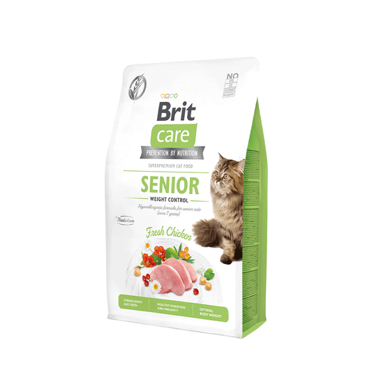 Brit Care Cat Senior Weight Control - Fresh Chicken 2 Kg