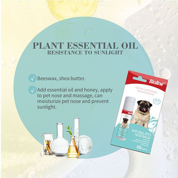 Bálsamo Bioline Natural Nasal para Mascotas 17GR