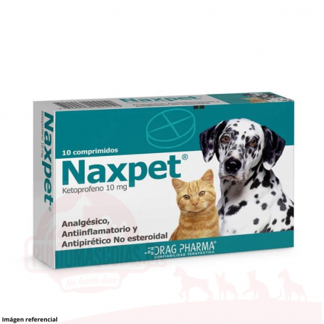 NAXPET KETOPROFENO 10 MG (RECETA REQUERIDA)