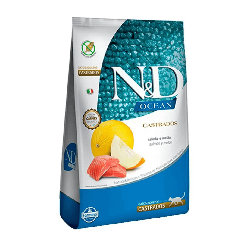 N&D PRIME FELINE SALMON CASTRADOS