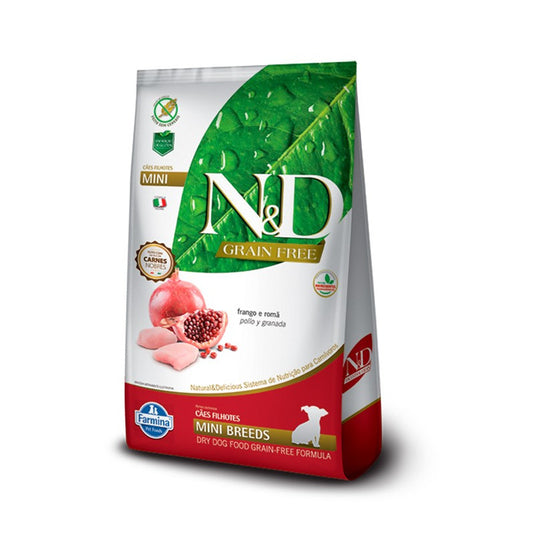 N&D Prime Canine Adult Frango Mini Breed 2.5 Kg
