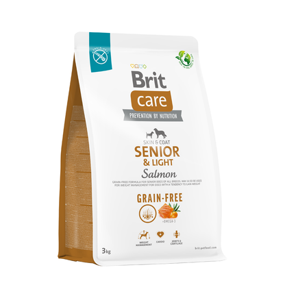 Brit Care Dog Senior & Light Salmon Grain Free