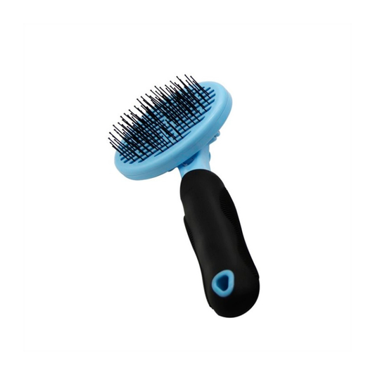 PEINE DIENTES DE ACERO PALANCA EXPULSA PELOS