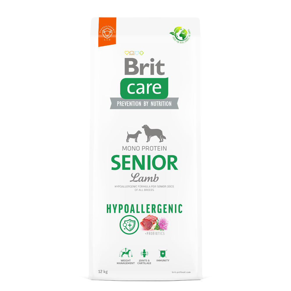 Brit Care Dog Hypoallergenic Senior Lamb