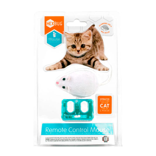 Ratón de juguete con control remoto -Hexbug