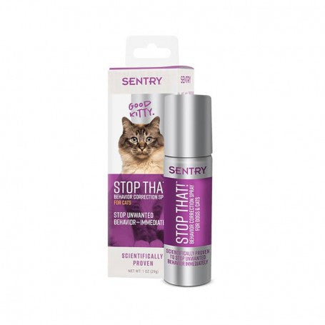 Spray SENTRY STOP THAT! Corrector De Comportamiento Gato 29g Sentry